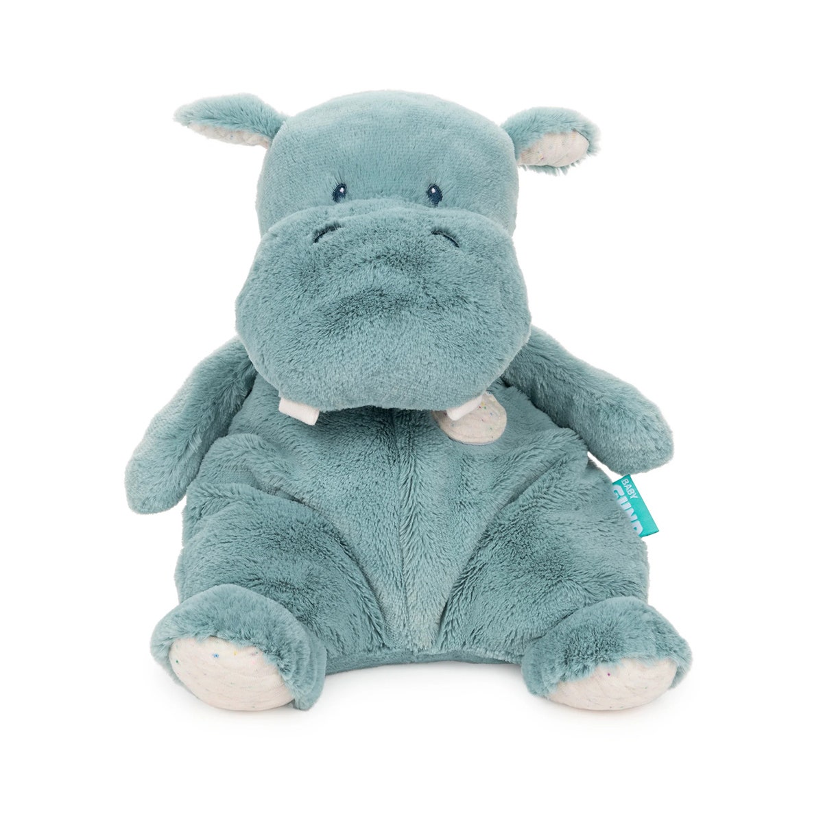 And so begins their baby's hyper-specific obsession with hippopotamuses. $25, Mori. <a href="https://us.babymori.com/products/gund-oh-so-snuggly-hippo?variant=39831538073713">Get it now!</a>