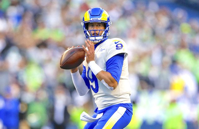 Wild Card Weekend Quarterback Rankings For Fantasy Football: Matthew ...