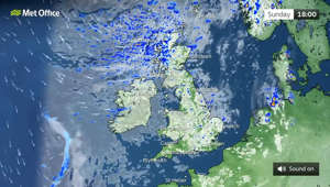Met Office national morning forecast for July 4 - Light showers with sunny spells