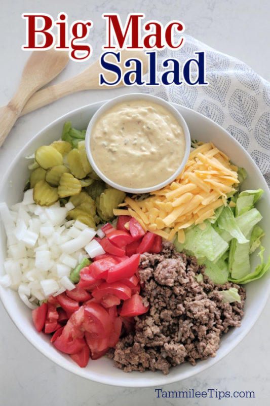 How To Make A Delicious Big Mac Salad