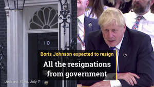All the government resignations as Boris Johnson expected to step down