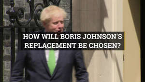 How will Boris Johnson's replacement be chosen?