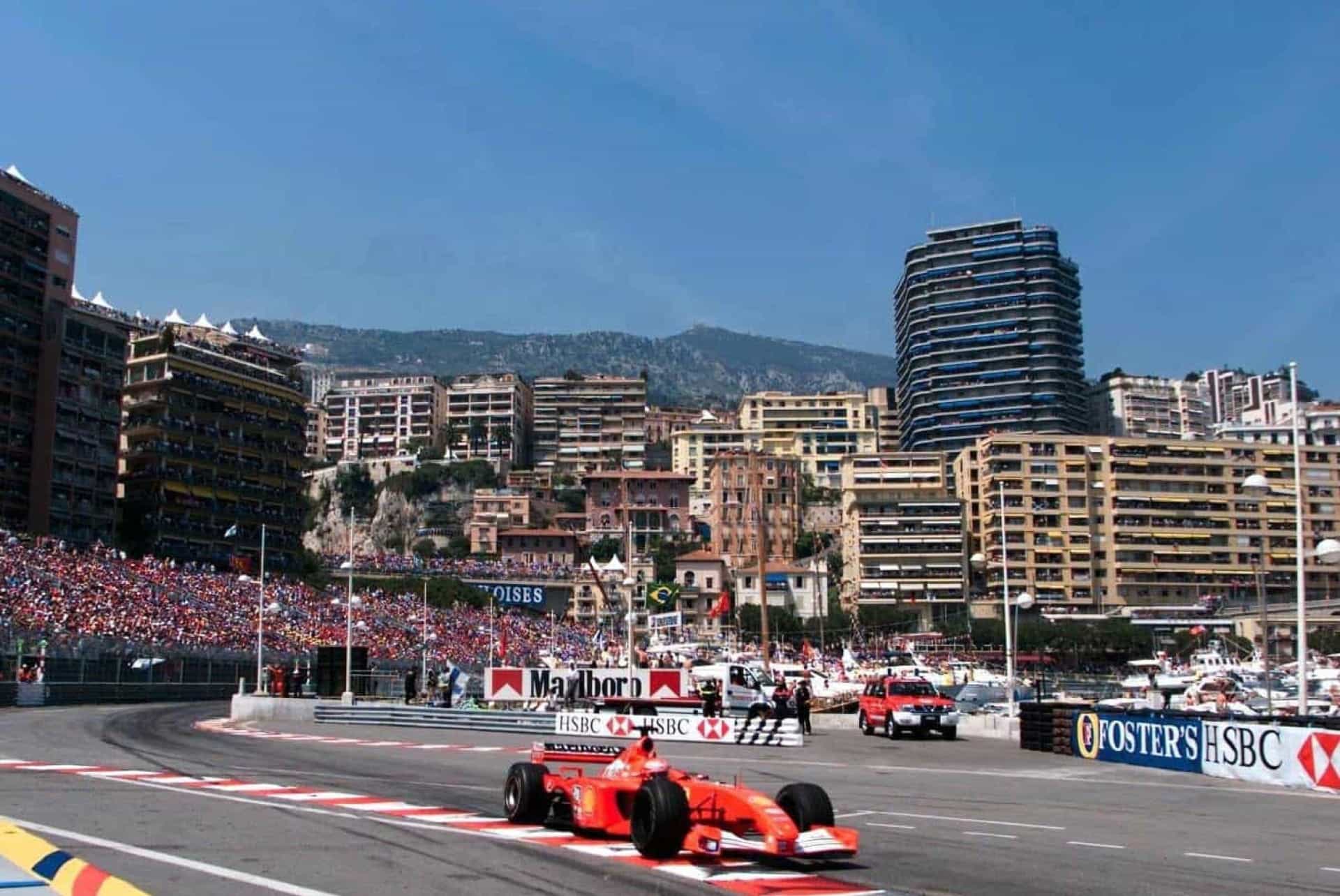 <p>The 2001 Monaco Grand Prix attracted tourists from all over the world, and F1 fans from across the pond were no exception. </p>