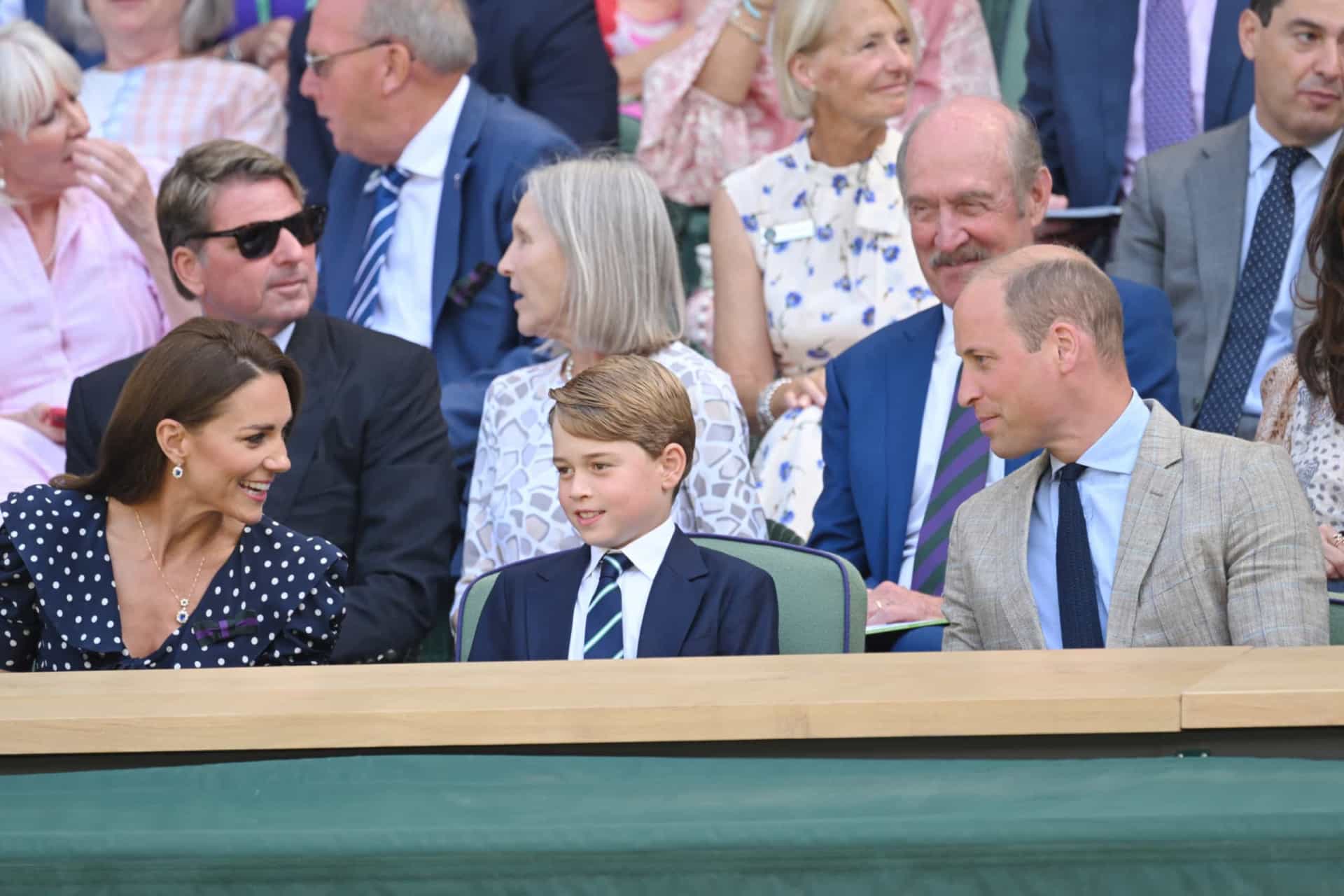 Royals at Wimbledon through the years