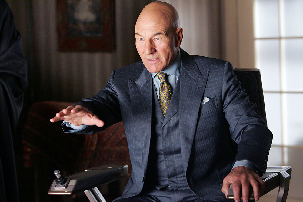 <p>Mutants rise! Patrick Stewart played Charles Xavier, the X-Men’s mentor, in 2006’s ‘X-Men – The Last Stand’.</p>