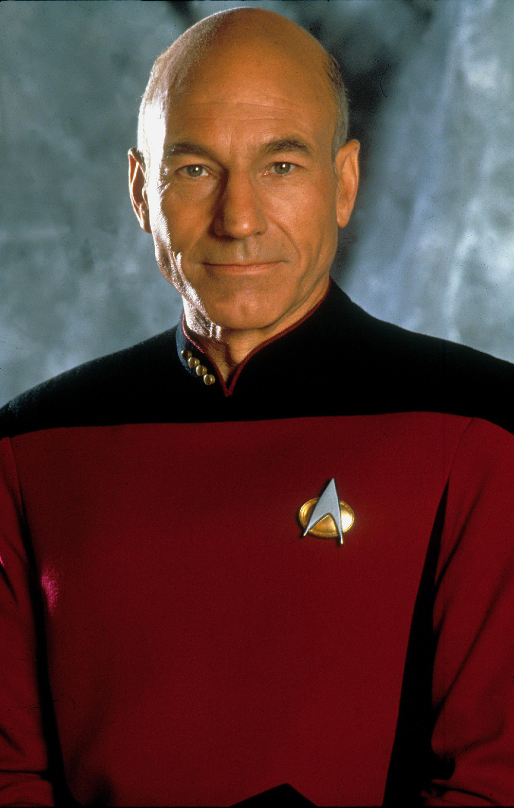 <p>Ay ay Captain! Patrick Stewart appears as Captain Jean-Luc Picard in ‘Star Trek: The Next Generation’. </p>