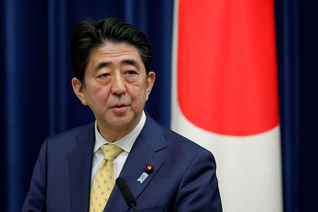 Dia 15 van 27: Shinzo Abe, Japan's prime minister