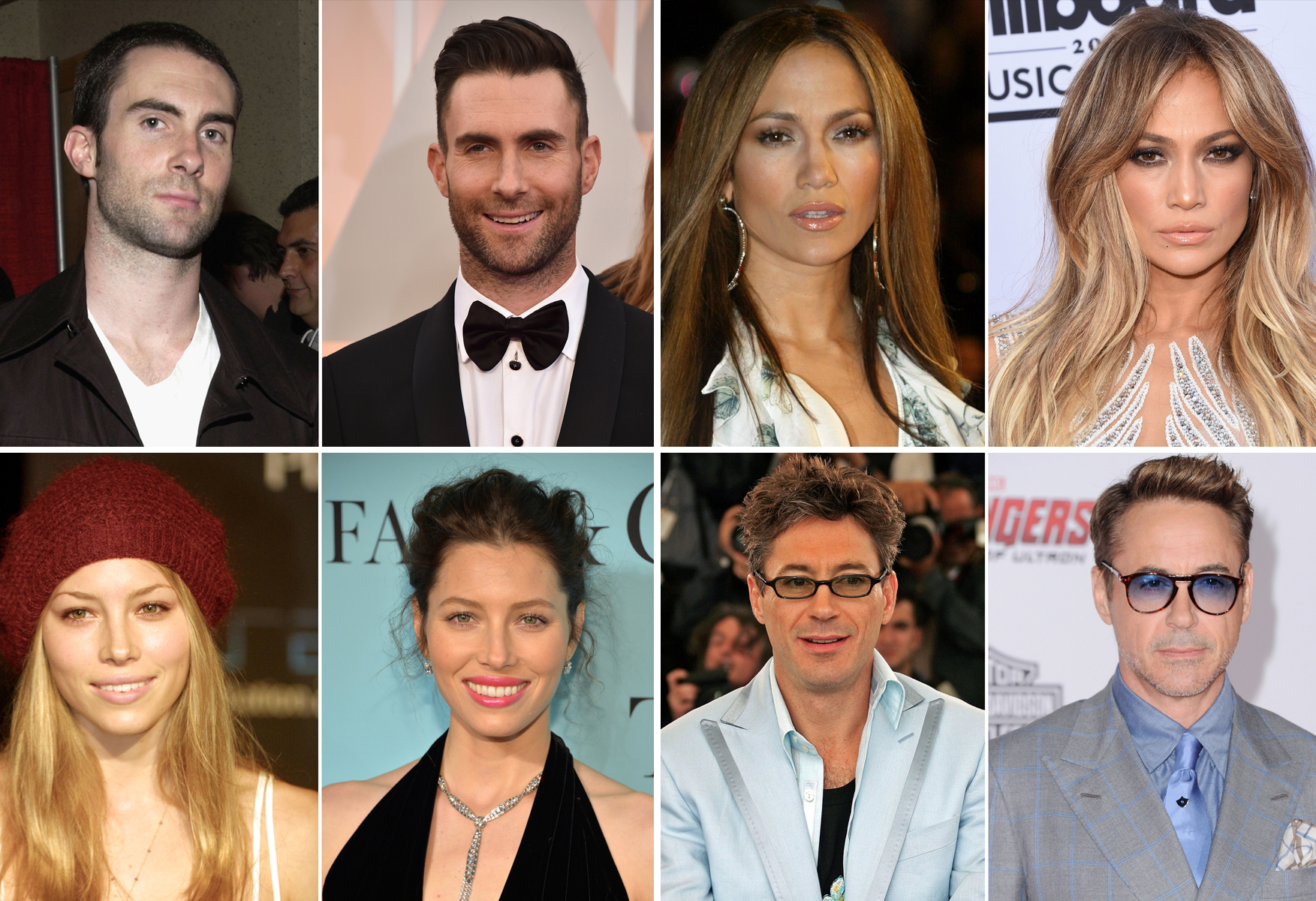 今も昔も変化なし 歳をとらないセレブ達