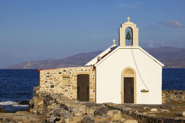 ÎÎ¹Î±ÏÎ¬Î½ÎµÎ¹Î± 30 Î±ÏÏ 42: Orthodox Chapel, Chersonisos (Hersonissos), Crete, Greece.