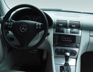 Mercedes C230 Coupe Interior