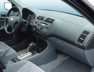 2005 Honda Civic Hybrid Pzev Sedan Automatic Interior Photos