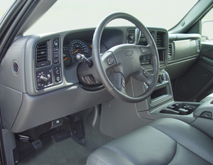 2005 Chevrolet Silverado 1500 Z71 4x4 Crew Cab Interior