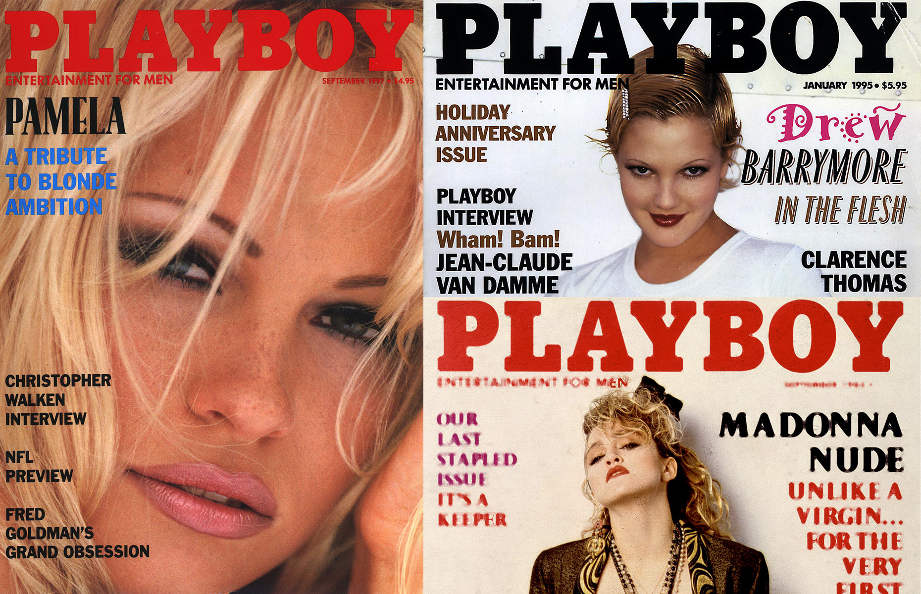 プレイボーイ誌面を飾った有名スター40人