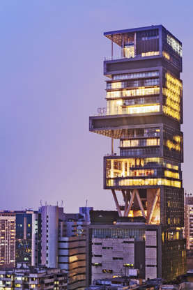 ÎÎ¹Î±ÏÎ¬Î½ÎµÎ¹Î± 13 Î±ÏÏ 14: 8.	Antilia Building, Mumbai, India. Worth: $1 billion
