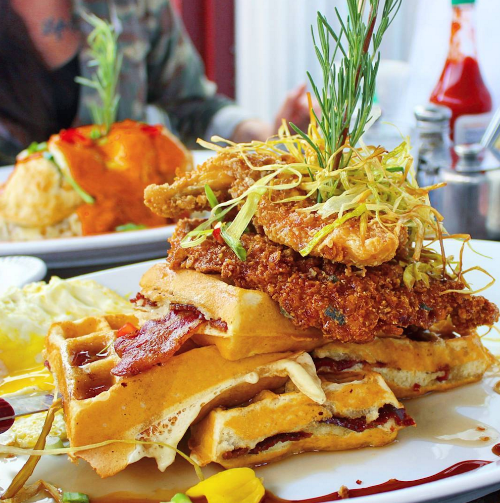 Where To Find The Best Chicken And Waffles In America