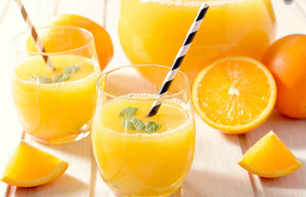 Orange juice: Prevents inflammation: Drinking a couple of glasses of OJ prevents the inflammation that can be triggered by a fast-food breakfast, making damage to blood vessels less likely, research shows. The protective effect may come from the juice’s high levels of flavonoids, plant pigments with anti-inflammatory properties. Drink a few ounces along with these healthy breakfast ideas.