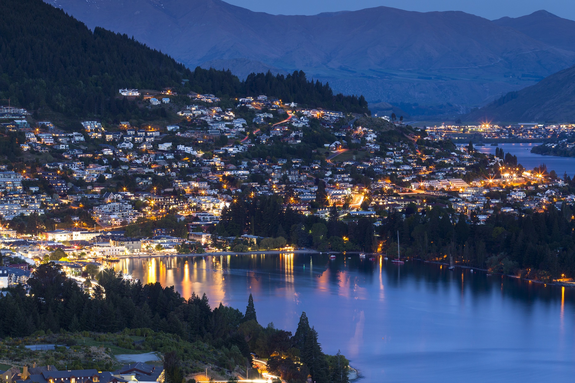 Queenstown, along with Waiheke and Auckland, is top of the list for wealthy Americans avoiding 'the end of the world'.