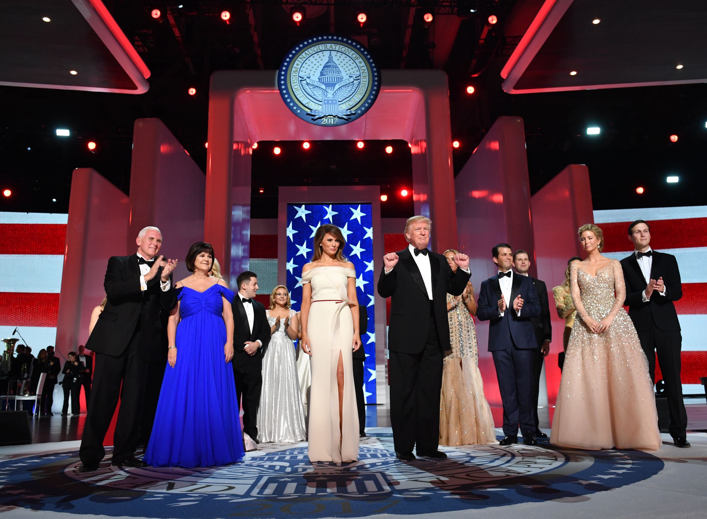 Slide 1 de 76: US Presidential Inauguration, Washington, USA - 20 Jan 2017 Donald J. Trump and Melania Trump