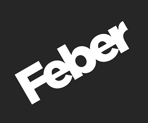 Logotyp för Feber