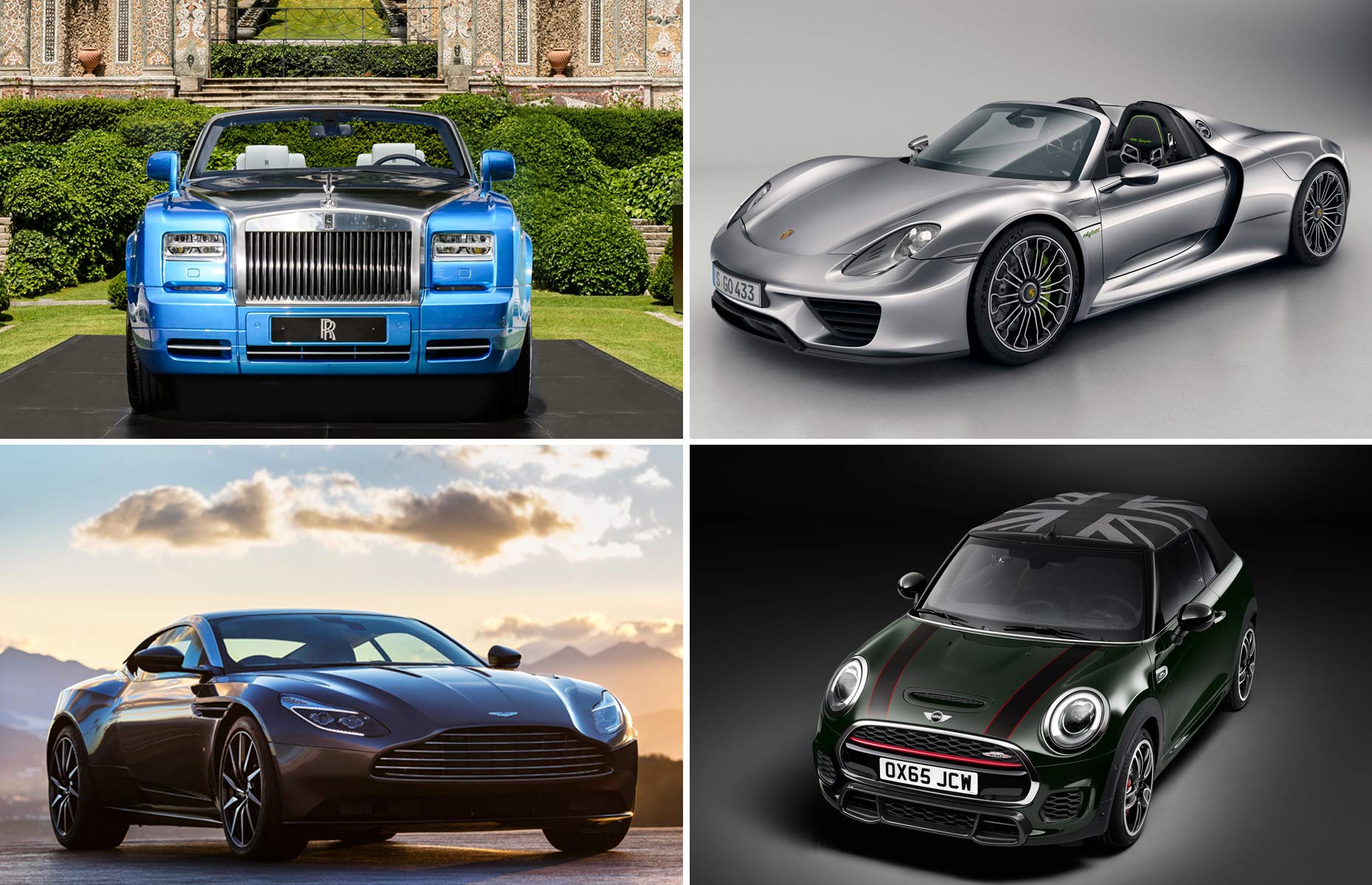 ゴージャスすぎる最高級オープンカー10選