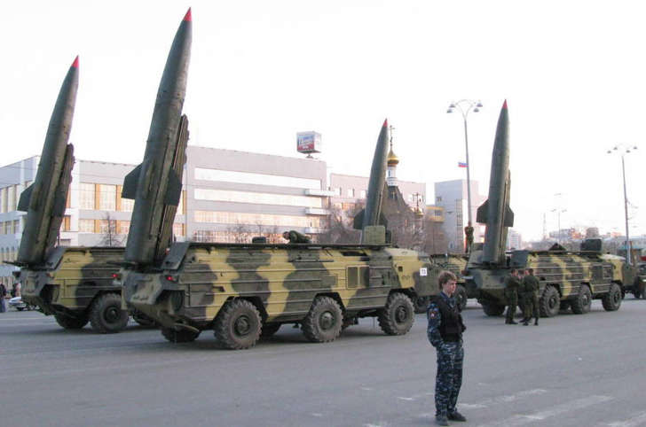 Corea del Norte dispone de su propia versión de los misiles OTR-21 rusos, como los de la imagen.