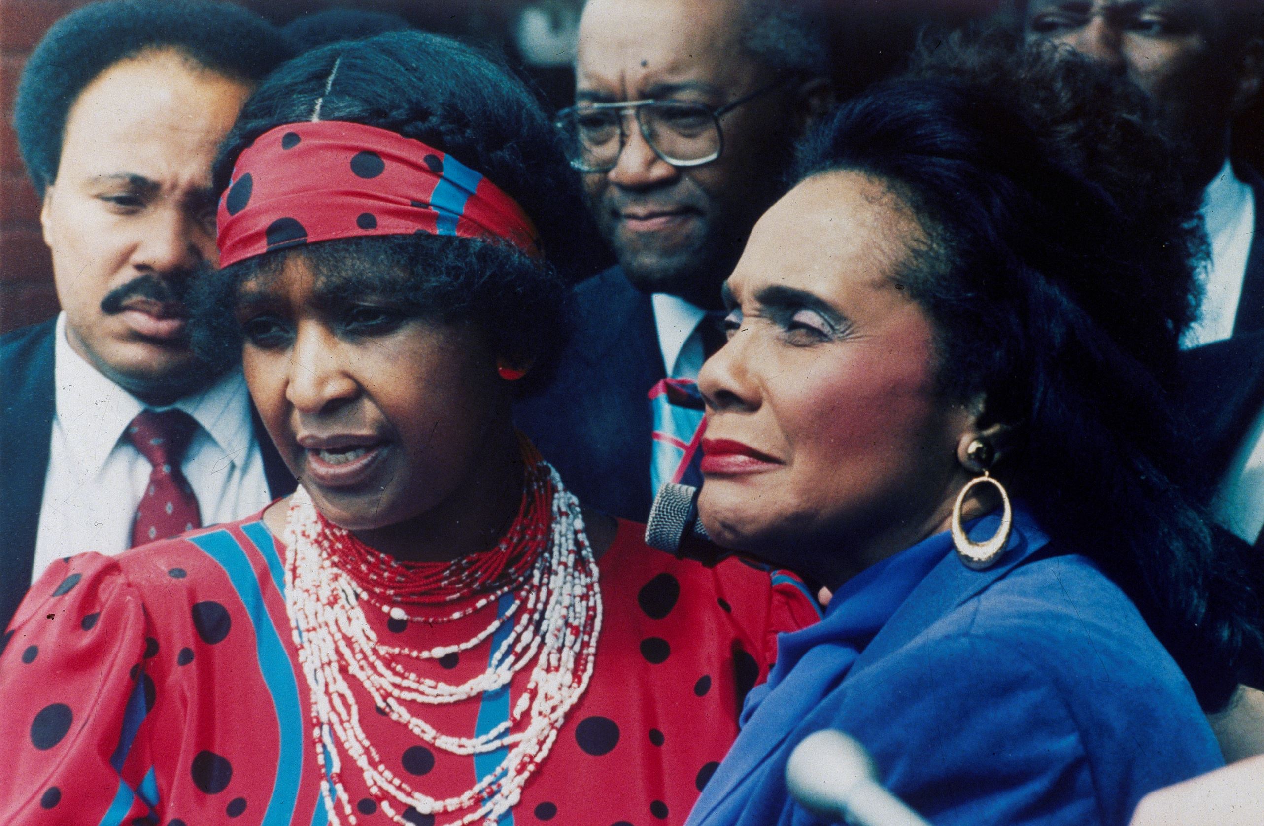 Winnie Mandela and Coretta Scott King