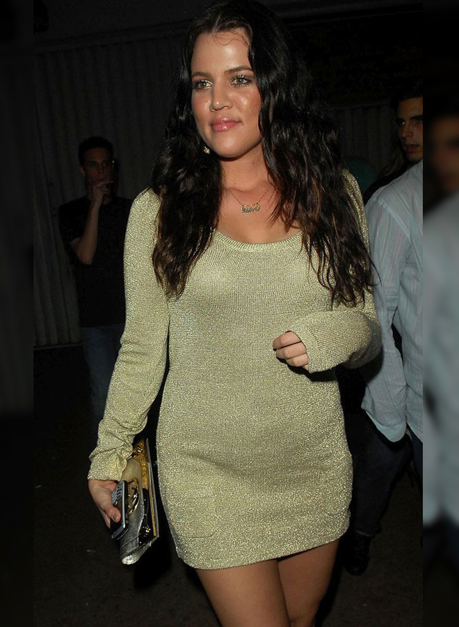 Diapositiva 3 de 52: La mÃ¡s pequeÃ±a de las Kardashian descuidÃ³ sus curvas en el aÃ±o 2014, tras separarse de su entonces esposo Lamar Odom, quien tenÃ­a fuertes problemas de drogadicciÃ³n y alcoholismo.