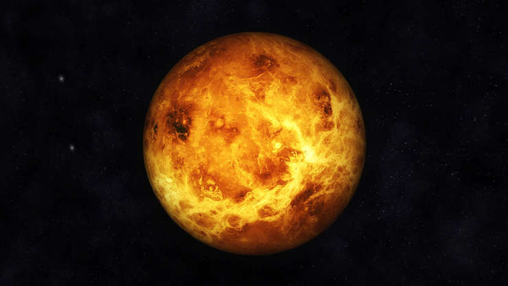 Διαφάνεια 3 από 15: Digital Illustration of Planet Venus