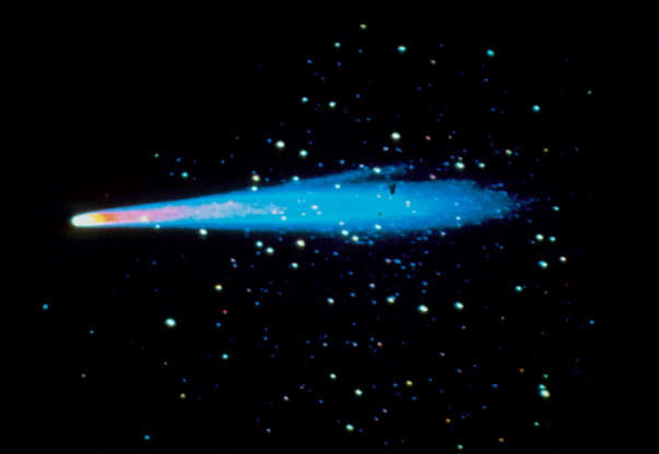 Slide 63 of 86: 385551 01: Halley's Comet photographed by the Soviet Probe 'Vega' in 1986. (Photo by Liaison)