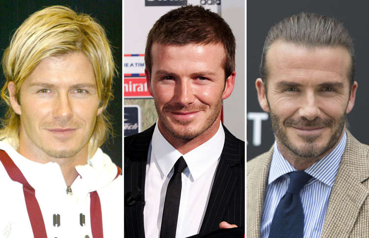 David Beckham S Hairstyles Through The Years