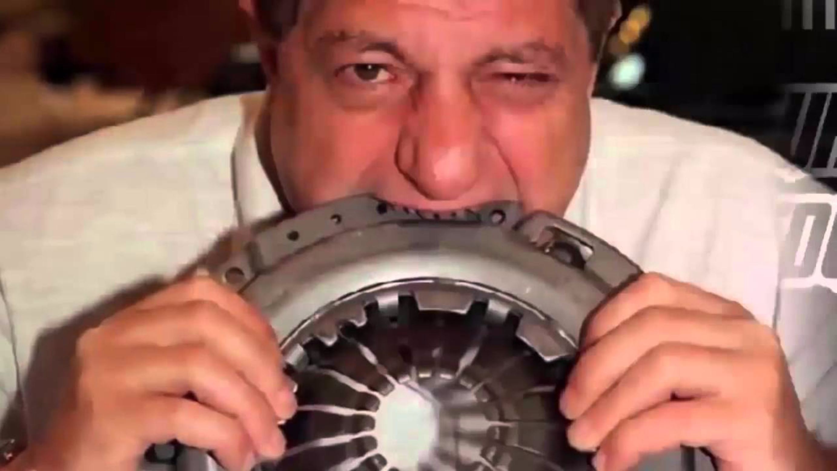 Slide 20 of 28: Michel LotitoMichel has the strange ability to eat and digest literally anything. From metal, toxic products, glass, and bicycles, nothing is left out. This is due to his stomach being twice as thick as most ordinary people's.