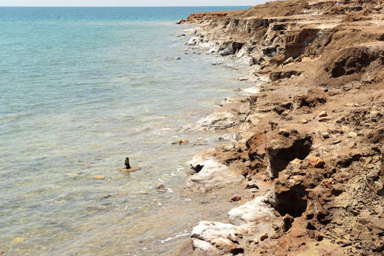Diapositiva 17 de 24: El punto más bajo de la Tierra: el mar Muerto