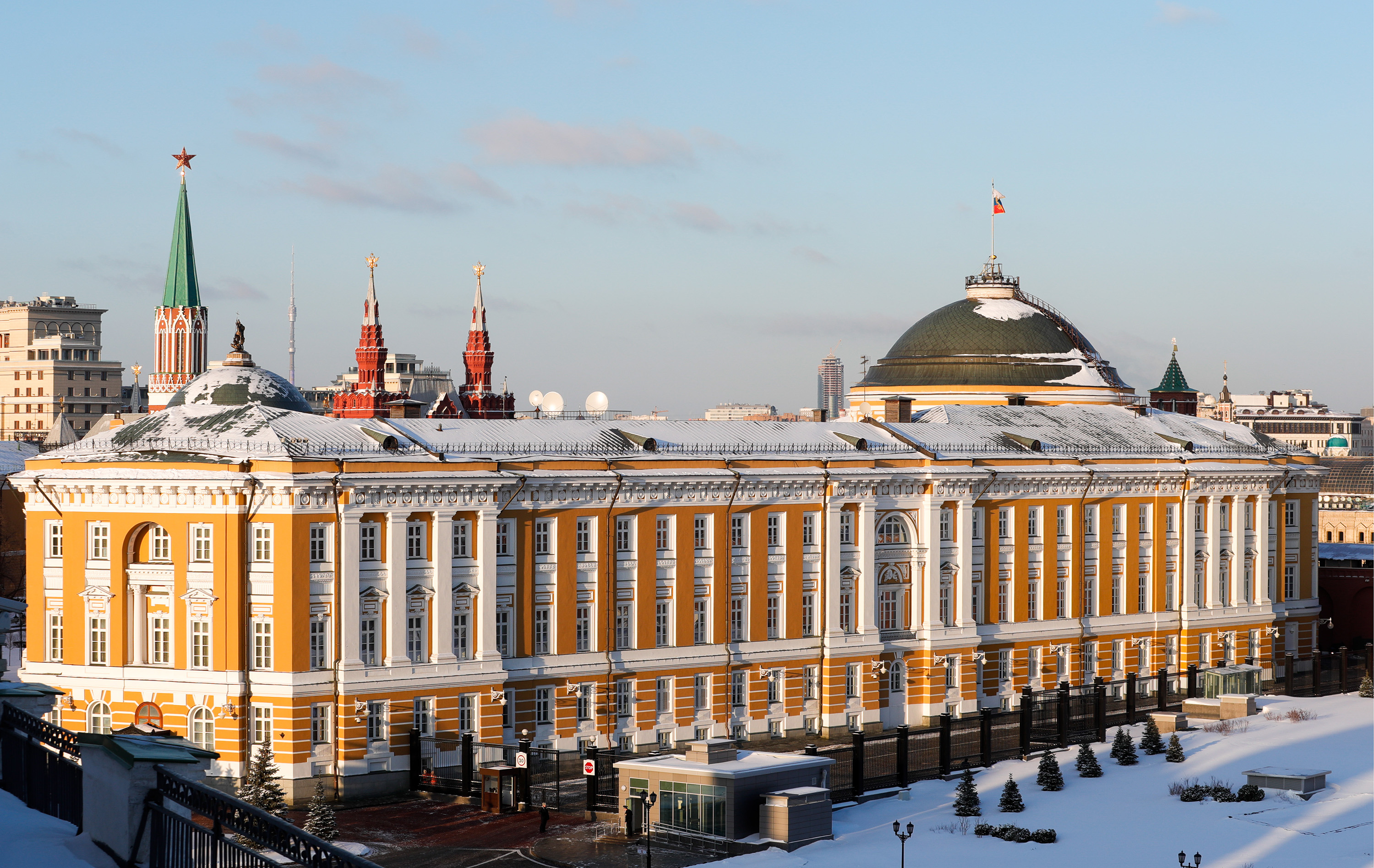 The Kremlin denied the allegations on Wednesday, saying they were unfounded and lacked common sense.