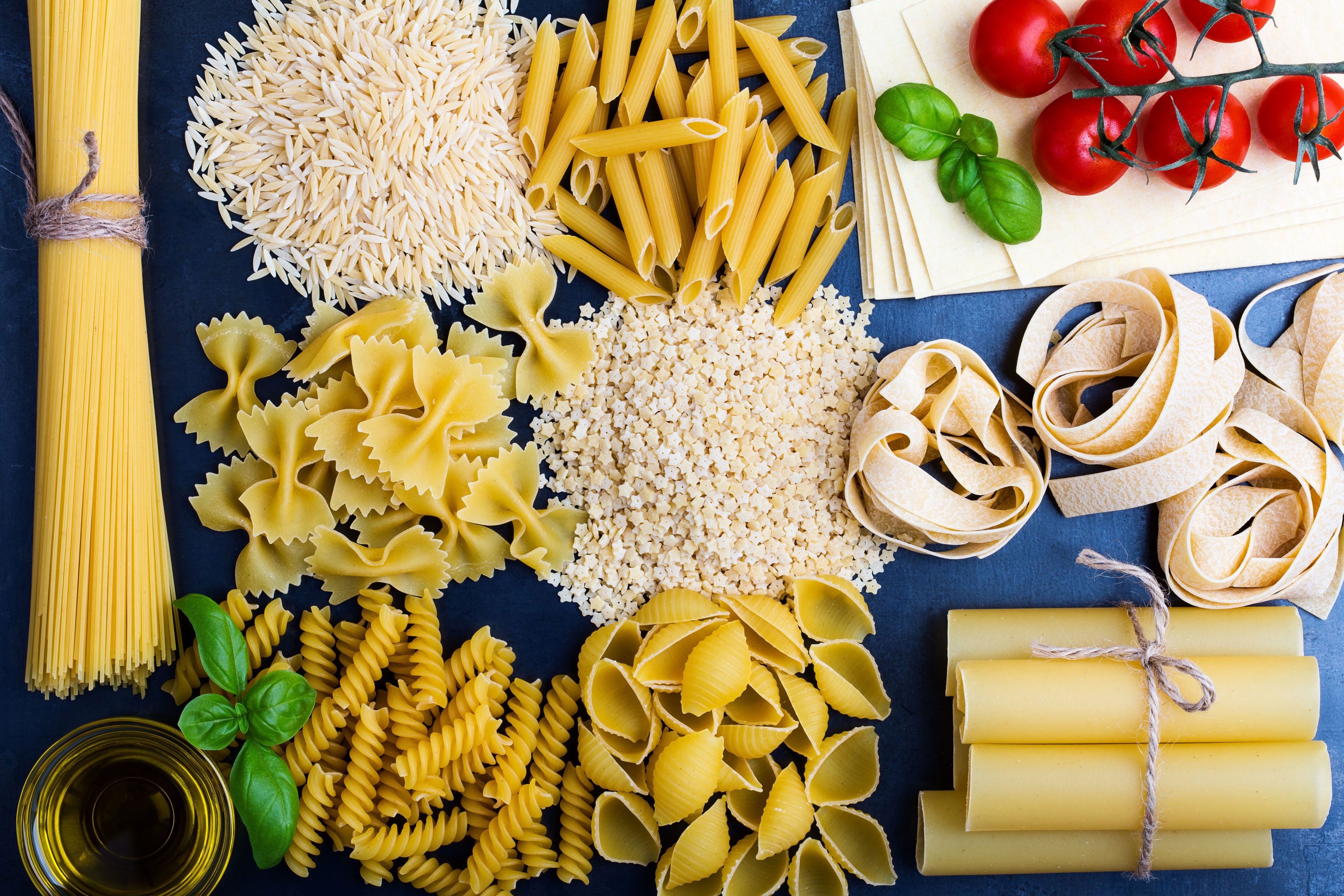 Kan du namnge dessa pastasorter?