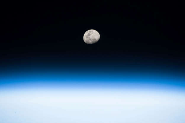 Slide 12 of 86: The moon rises in this photo taken in low Earth orbit by NASA astronaut Randy Bresnik from the International Space Station on August 3, 2017. NASA/Handout via REUTERS ATTENTION EDITORS - THIS IMAGE WAS PROVIDED BY A THIRD PARTY