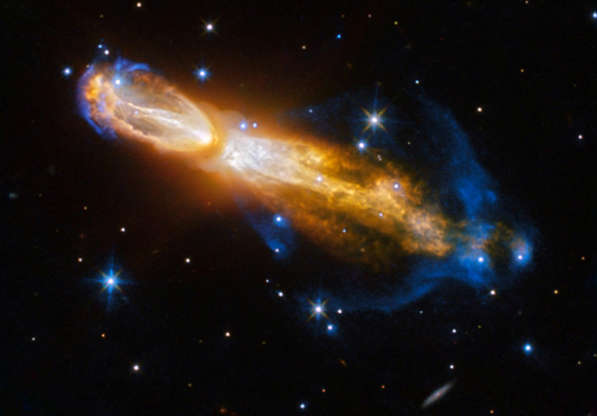 Calabash Nebula - ESA/NASA/Handout via Reuters Slide 25 of 86: The Calabash Nebula in an image released by NASA on February 3, 2017. The Calabash Nebula is an example of the death of a low-mass star. This image taken by the NASA/ESA Hubble Space Telescope shows the star transforming from a red giant to a planetary nebula, as it blows gas and dust out into the surrounding space. NASA/ESA/Handout via REUTERS ATTENTION EDITORS - THIS IMAGE WAS PROVIDED BY A THIRD PARTY
