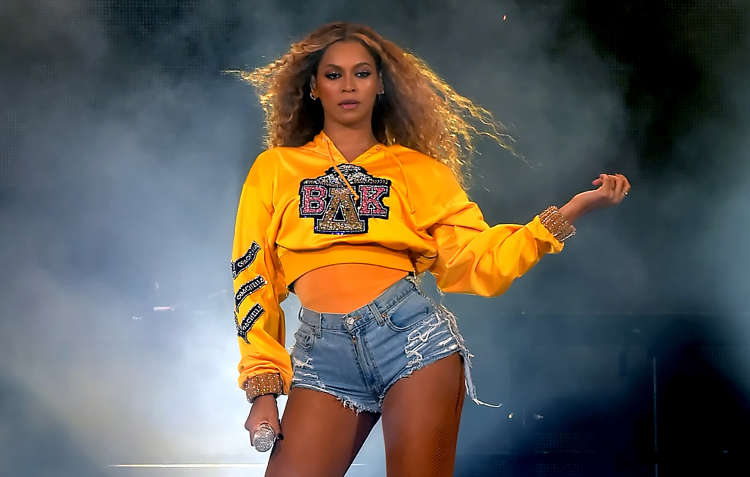 Slide 34 of 34: INDIO, CA - APRIL 14:  Beyonce Knowles performs onstage during 2018 Coachella Valley Music And Arts Festival Weekend 1 at the Empire Polo Field on April 14, 2018 in Indio, California.  (Photo by Kevin Winter/Getty Images for Coachella)