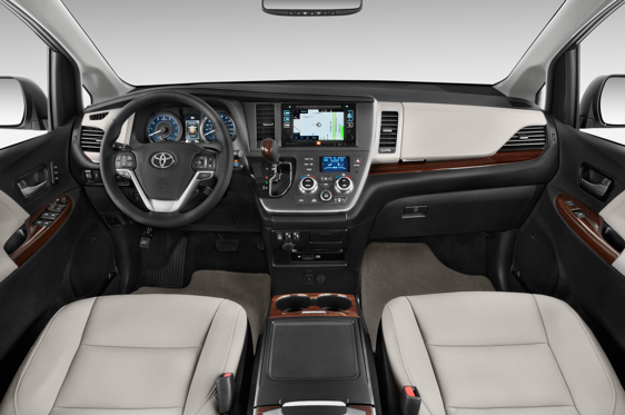 2015 Toyota Sienna Limited V6 Awd 7 Passenger Interior