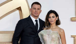 Actor Channing Tatum and Partner Jenna Dewan Tatum pose for photographers on arrival at the premiere of the film 'Kingsman The Golden Circle', in London, Monday, Sept. 18, 2017. (Photo by Grant Pollard/Invision/AP)