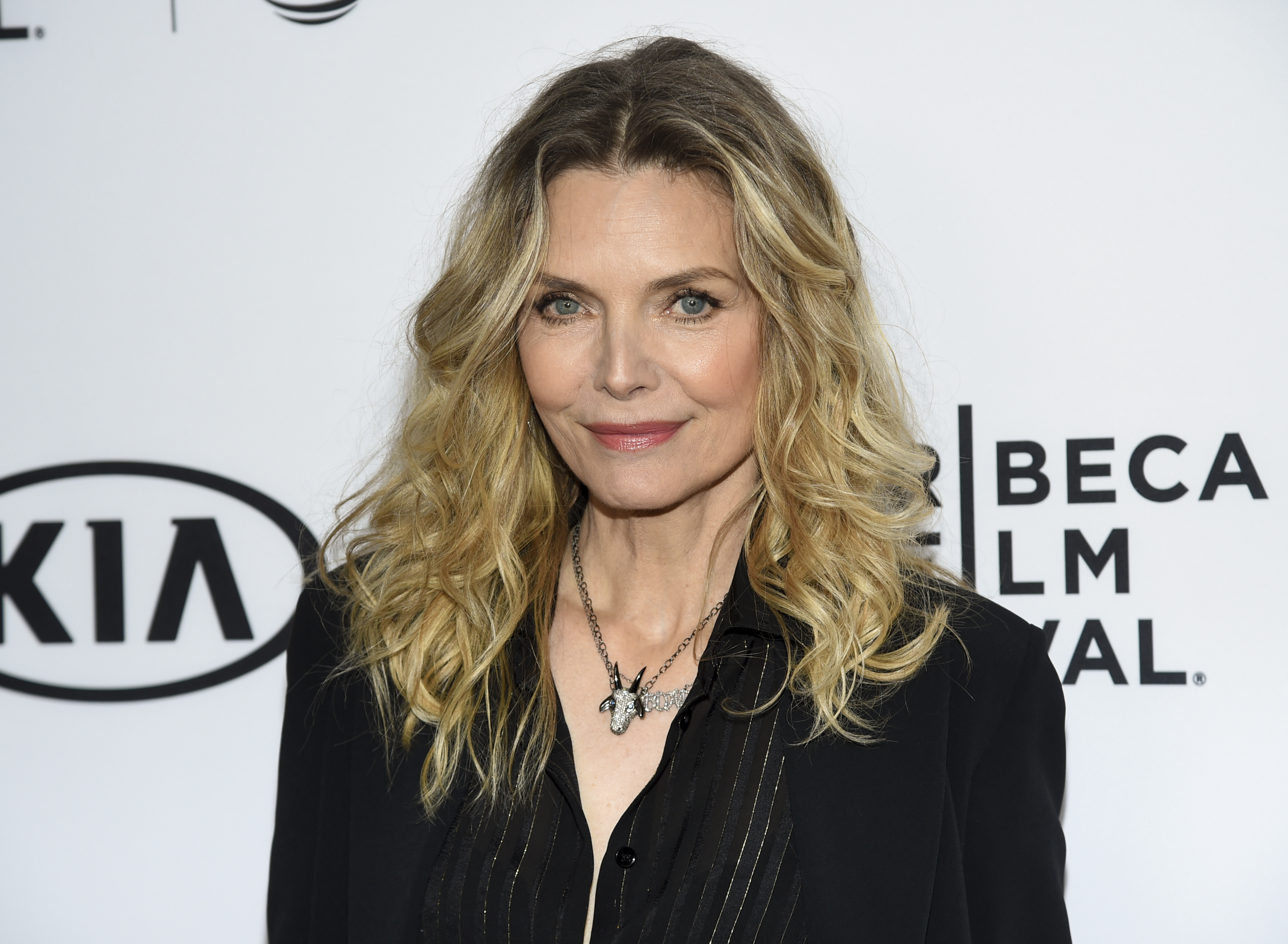 Michelle Pfeiffer looks sensational in lingerie with platinum blonde hair HELLO!
