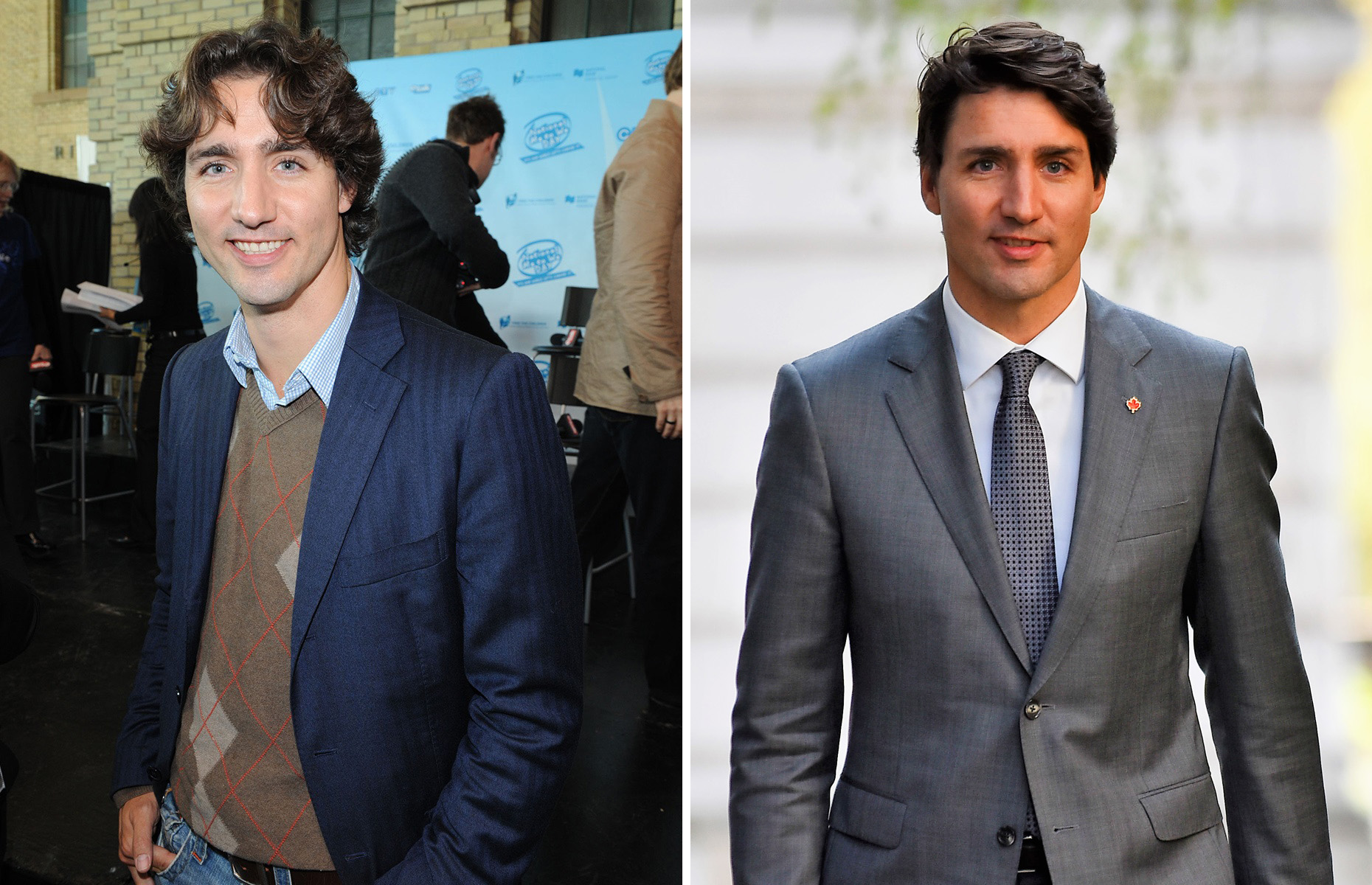 Slide 7 of 68: Social Issues Speaker Justine Trudeau attends the Free The Children's National Me to We Day Event at Ricoh Coliseum on October 17, 2008 in Toronto, Canada; Canadian Prime Minister visits Mexico, Mexico City - 13 Oct 2017.