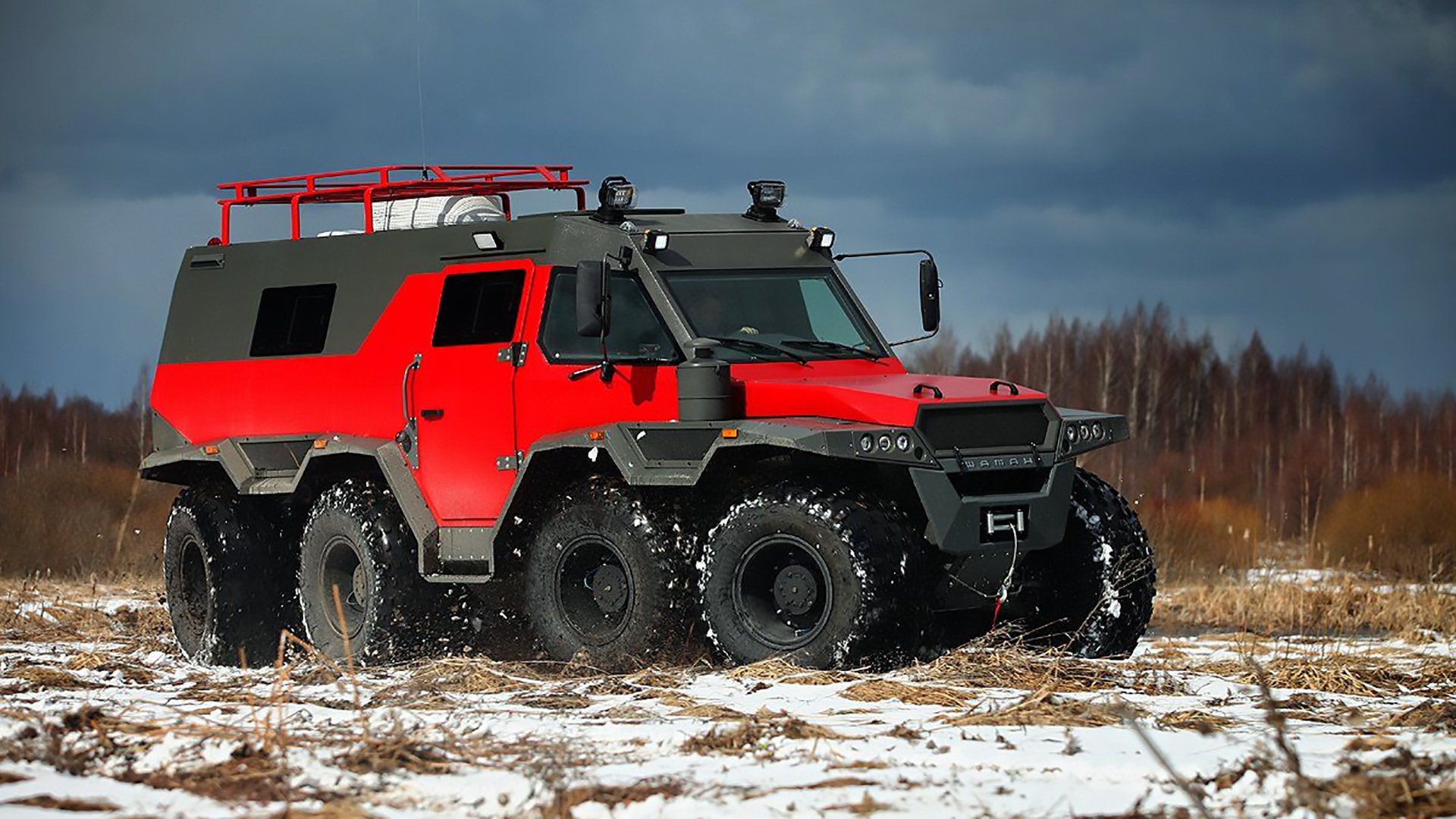 Avtoros Shaman 8x8 Makes The Mercedes Amg G63 6x6 Seem Petite