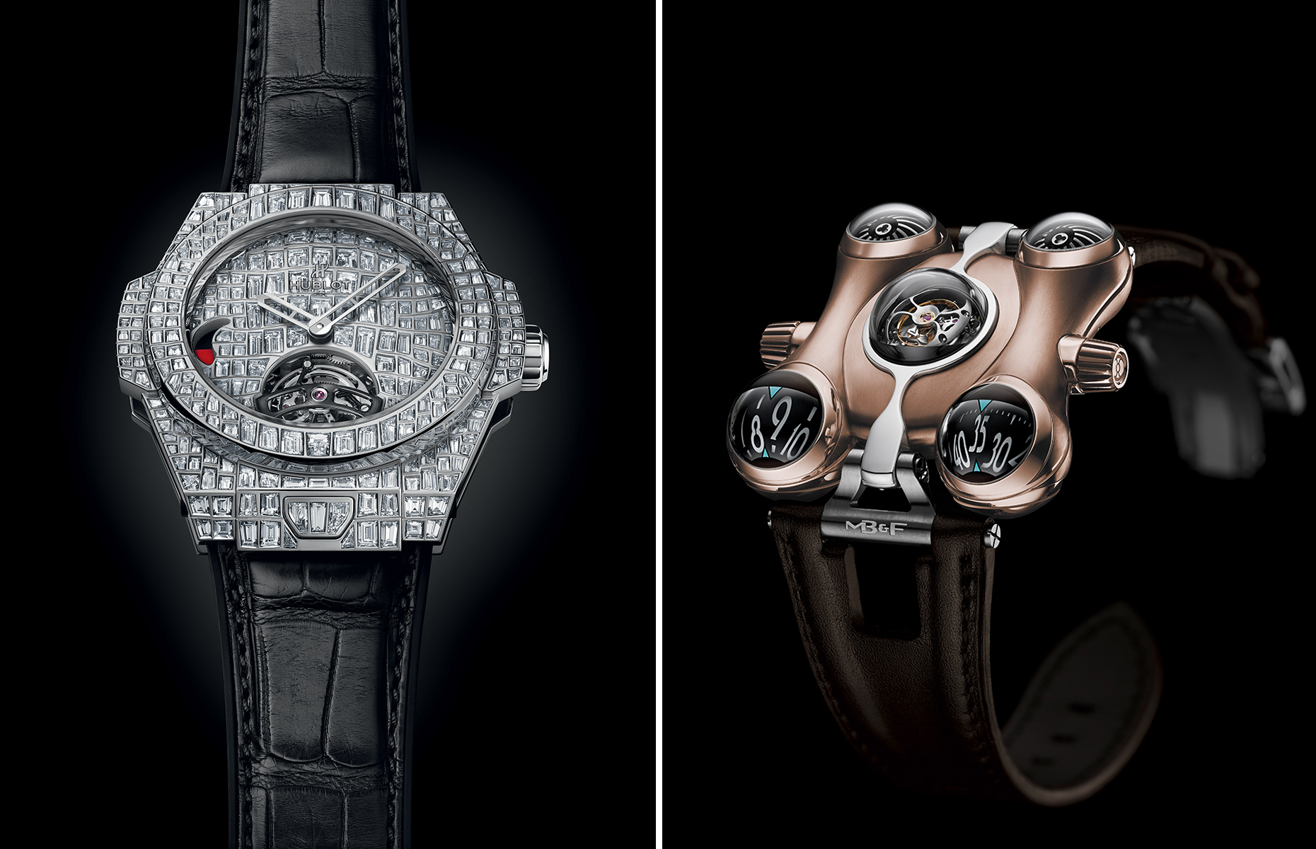 Opulent timepieces from the world's greatest watchmakers