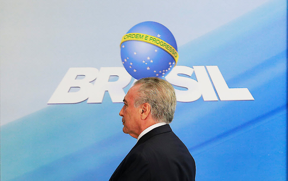 PF atribui a Temer obstruÃ§Ã£o de JustiÃ§a