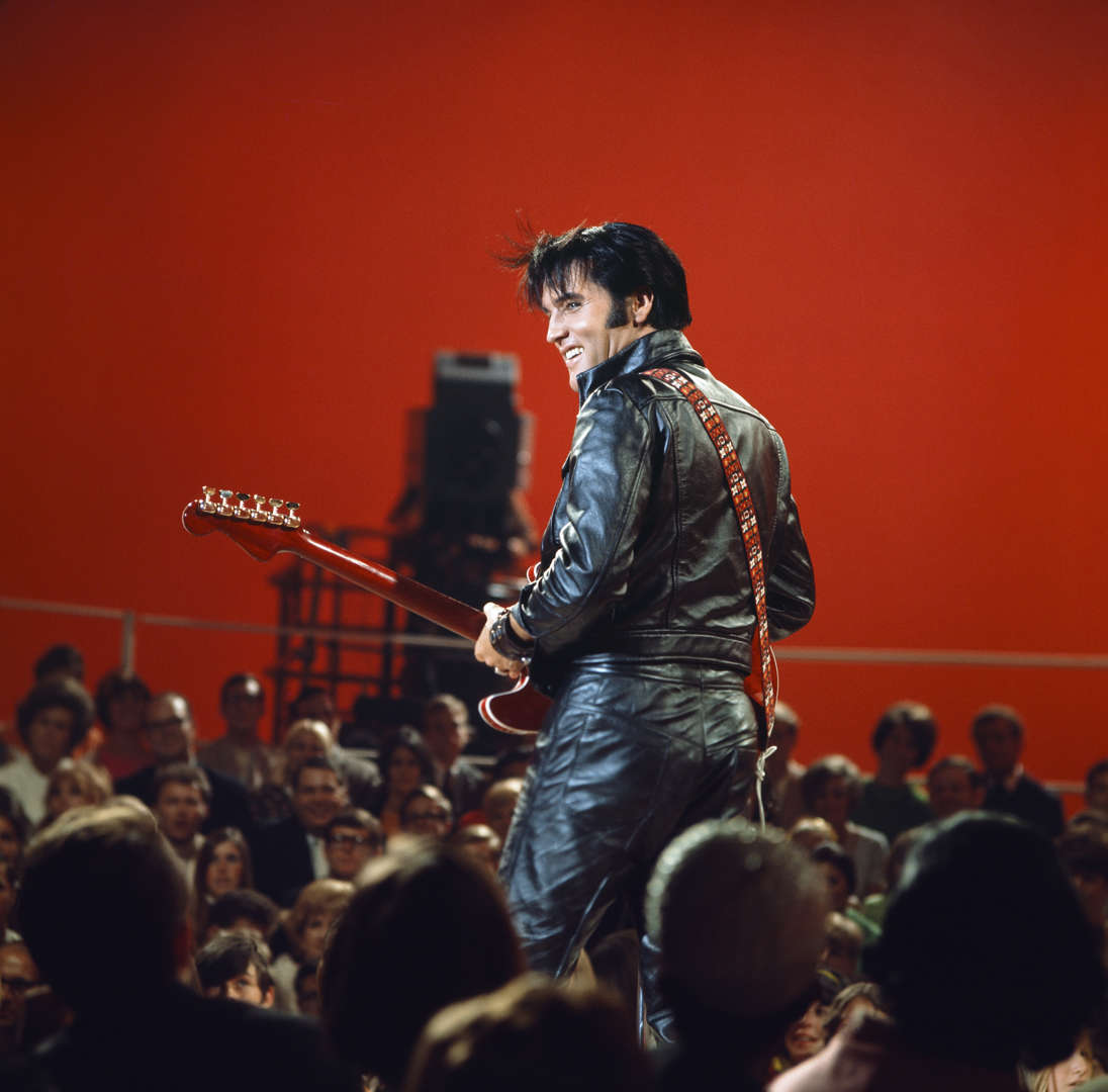Summer 1968 - Gary Null/NBC/NBCU Photo Bank via Getty Images Slide 16 of 45: ELVIS: '68 COMEBACK SPECIAL -- Pictured: Elvis Presley during his '68 Comeback Special on NBC --