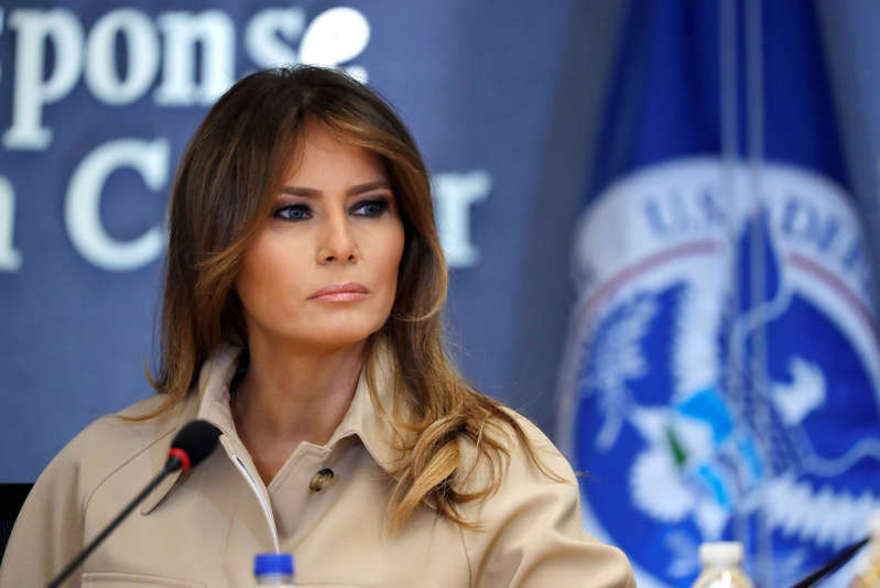Icon16Melania Trump makes first public appearance in weeks   AAyjctE