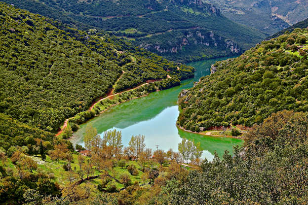 ÎÎ¹Î±ÏÎ¬Î½ÎµÎ¹Î± 20 Î±ÏÏ 35: Panoramic view of Ladonas river,Great lacation on Peloponesse,Greece,Ideal for Outdoors actions like rafting (first levels)