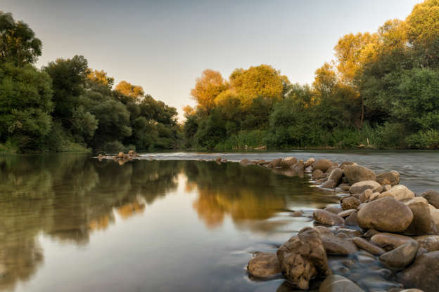 Î”Î¹Î±Ï†Î¬Î½ÎµÎ¹Î± 2 Î±Ï€ÏŒ 35: River Alfeios in Greece. A touristic destination in Peloponnese.