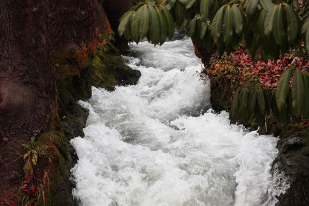 ÎÎ¹Î±ÏÎ¬Î½ÎµÎ¹Î± 34 Î±ÏÏ 35: Raging river in the waterfalls park in Edessa Greece Europe