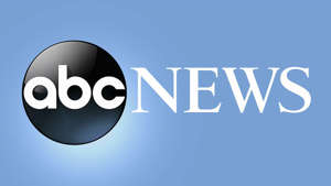 a close up of a sign: ABC News